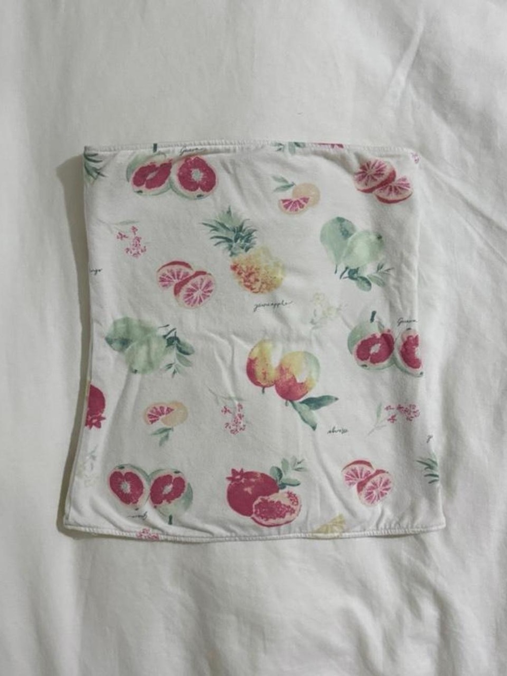 Hollister Taylor Reversible Tube Top in Ivory Print XS